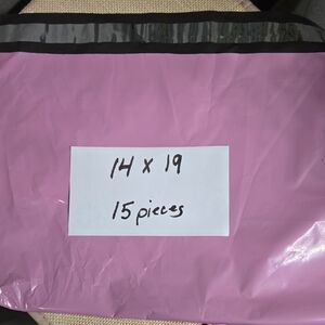 14×19 Pink Polymailers   (SET OF 15)